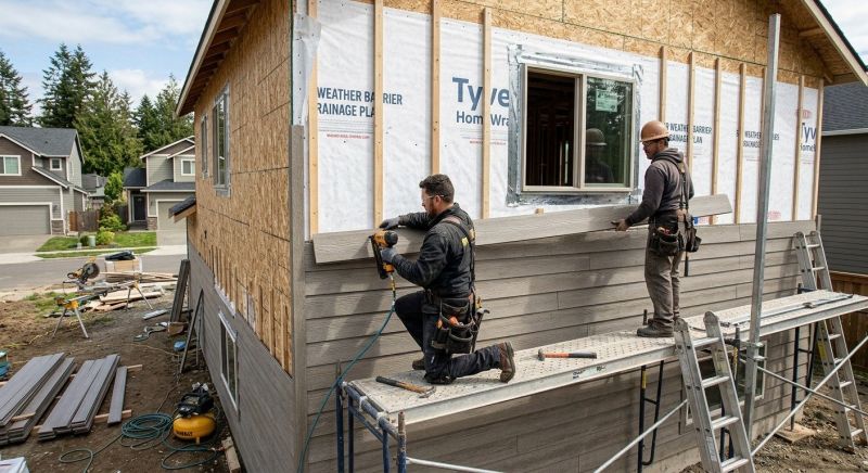 Engineered Siding Installation