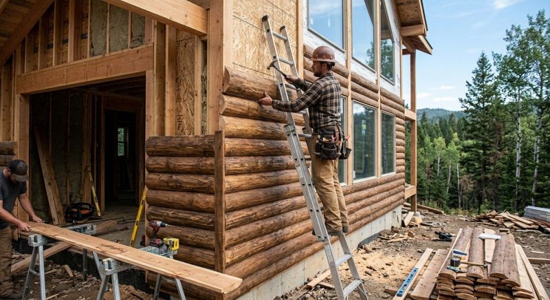 Log Siding Replacement