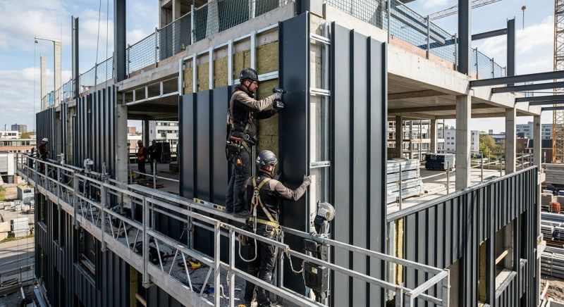 Metal Cladding Installation