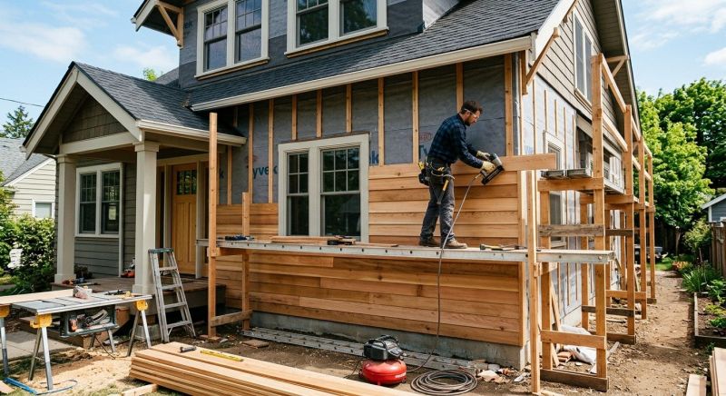 Wood Siding Installation in Russellville, KY