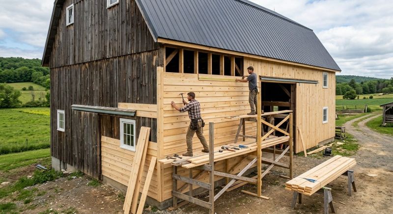 Barn Siding Installation in Ashland City, TN