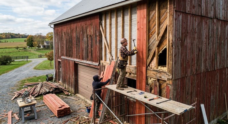 Barn Siding Replacement in Old Hickory, TN