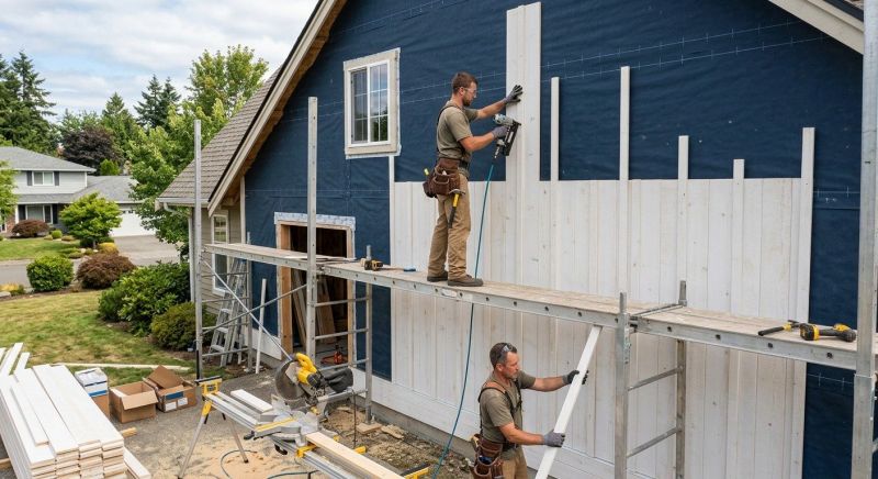 Batten Siding Installation in Goodlettsville, TN