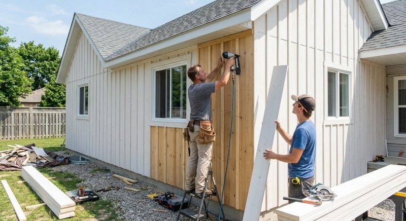 Batten Siding Installation in Madison, TN