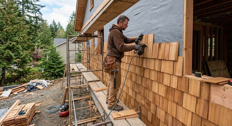Cedar Siding Installation in Gallatin, TN