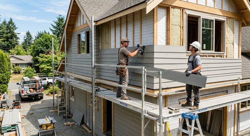 Cement Siding Installation in Franklin, KY