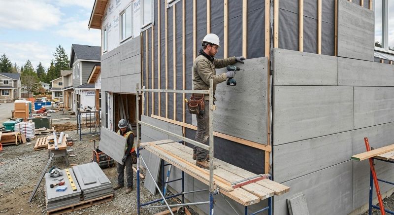 Cement Siding Installation in Franklin, KY