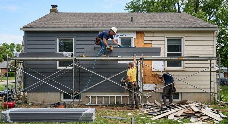 Cement Siding Installation in Portland, TN
