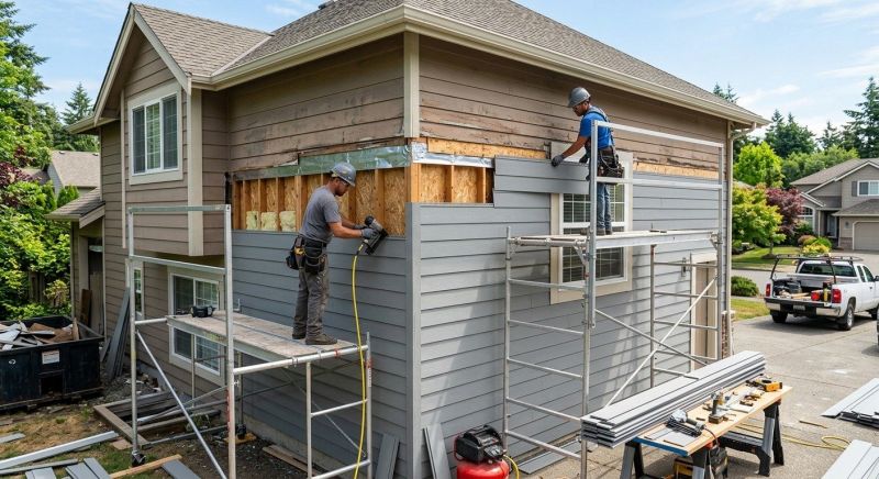 Cement Siding Installation in Russellville, KY