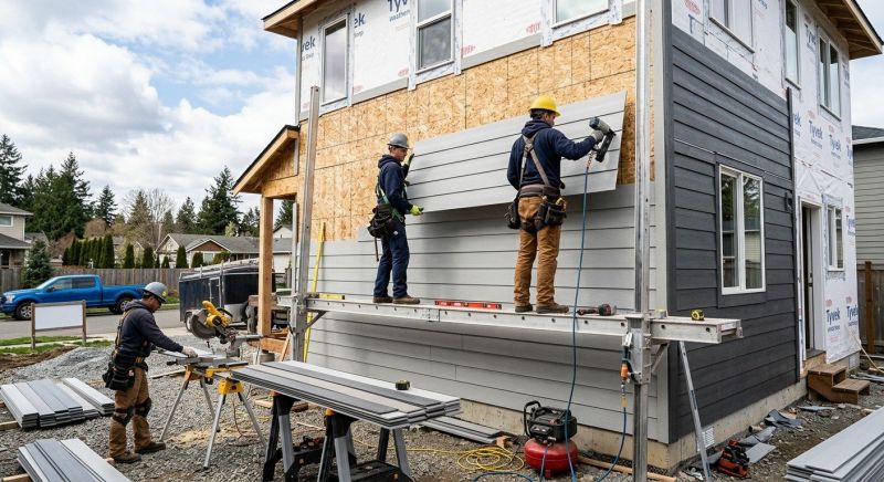 Cement Siding Installation in White House, TN