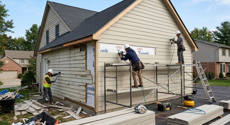 Cement Siding Replacement in Hendersonville, TN