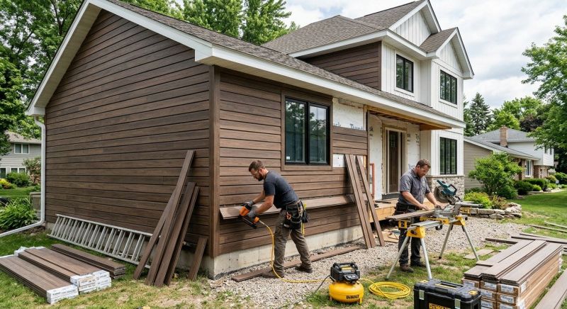 Composite Siding Installation in Hendersonville, TN