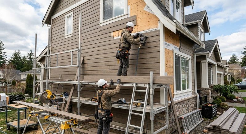 Composite Siding Installation in Russellville, KY