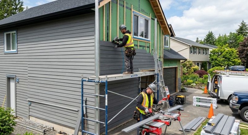 Composite Siding Installation in White House, TN