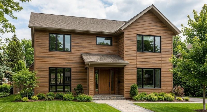 Faux Wood Siding Installation in Robertson County, TN
