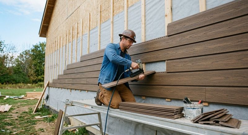 Faux Wood Siding Installation in Springfield, TN