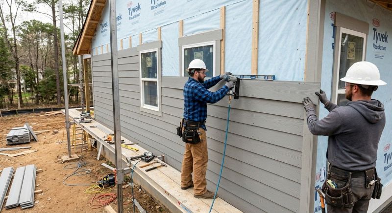 Fiber Cement Installation in Portland, TN