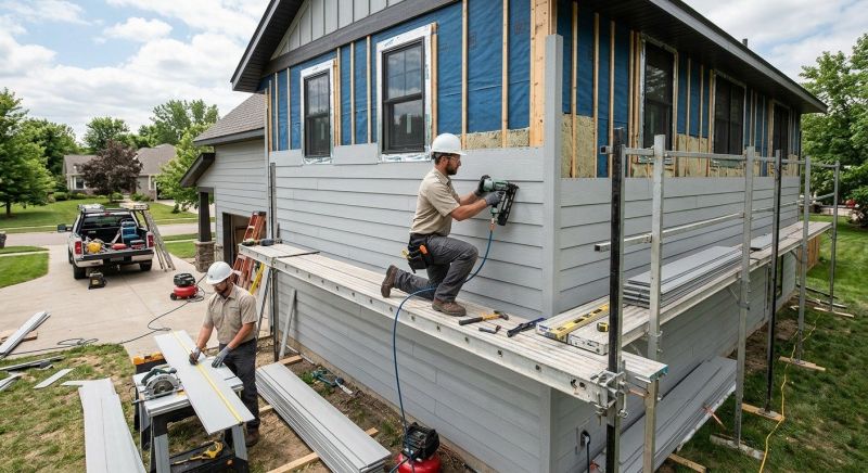 Fiber Cement Installation in Portland, TN
