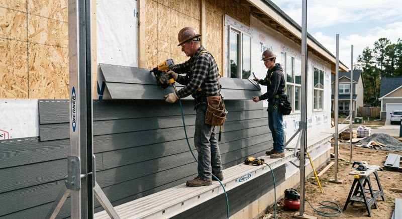 Fiber Cement Installation in White House, TN