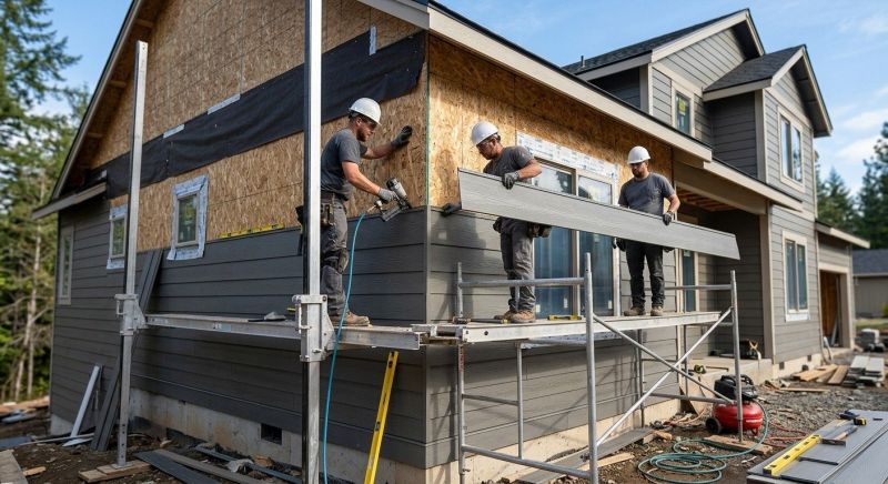 Fiber Siding Installation in Franklin, KY