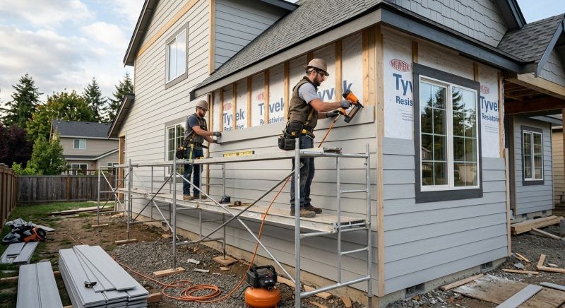 Fiber Siding Installation in Hendersonville, TN
