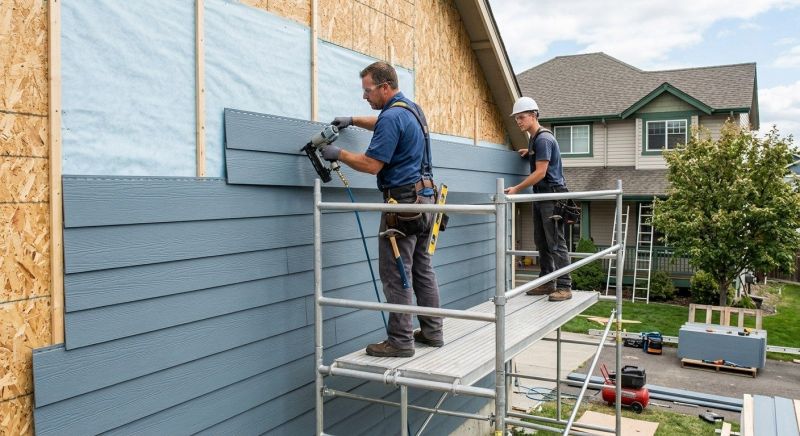 Fiber Siding Installation in Springfield, TN