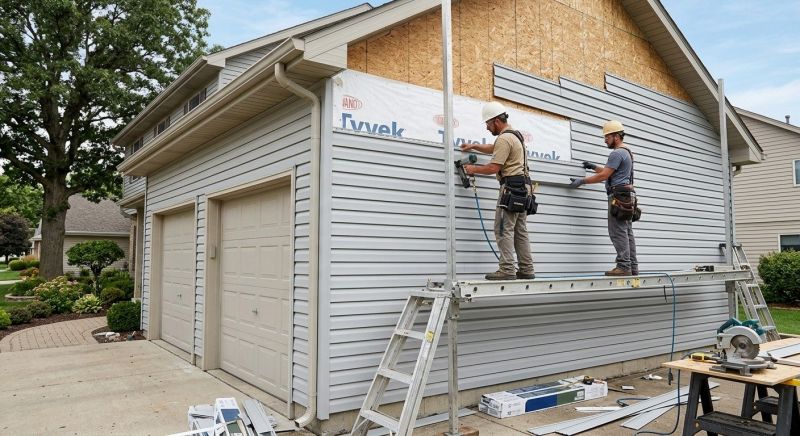 Garage Siding Installation in Robertson County, TN