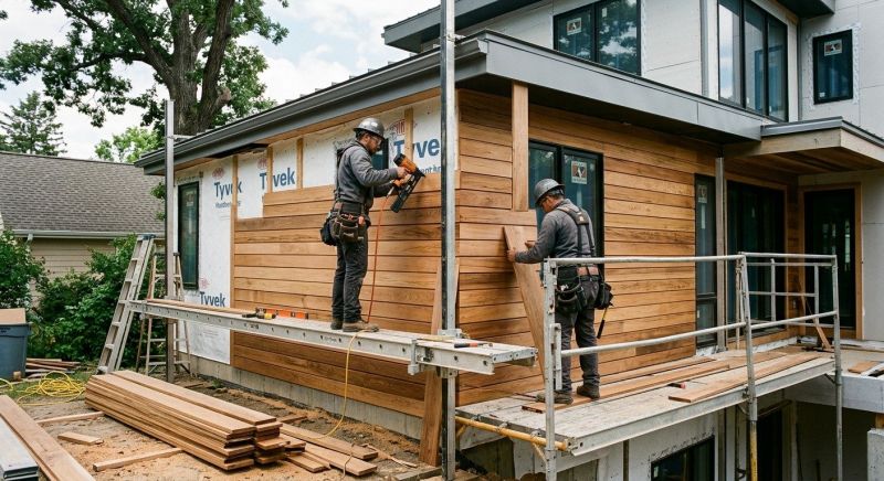 Hardwood Siding Installation in Franklin, KY