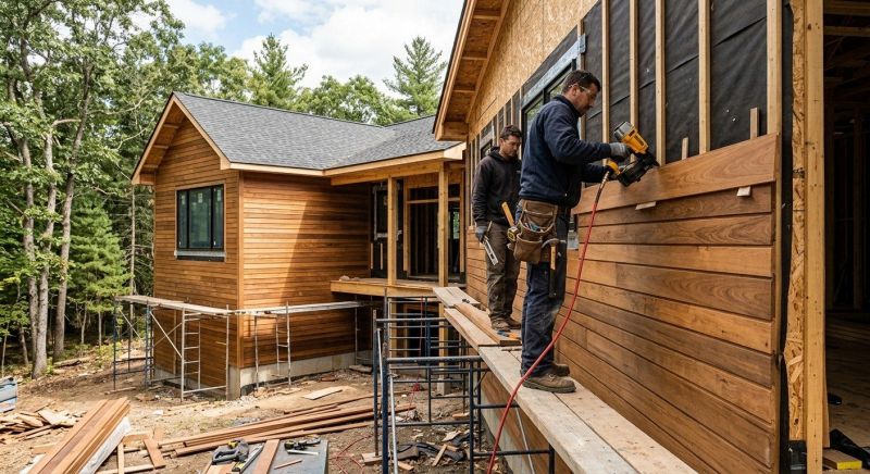 Hardwood Siding Installation in Robertson County, TN