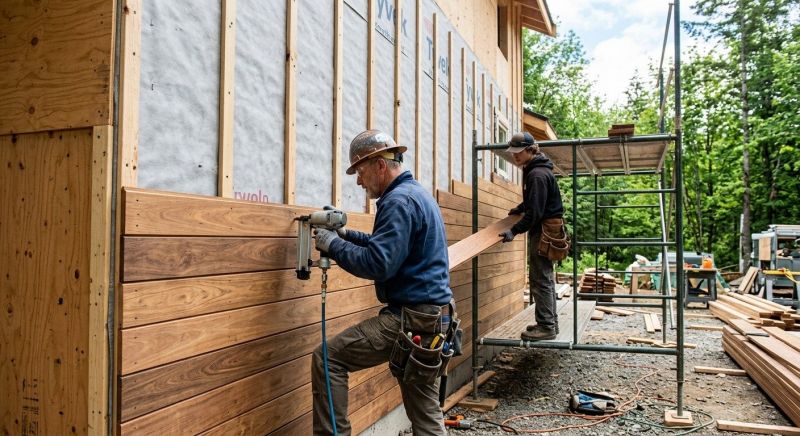 Hardwood Siding Installation in Old Hickory, TN
