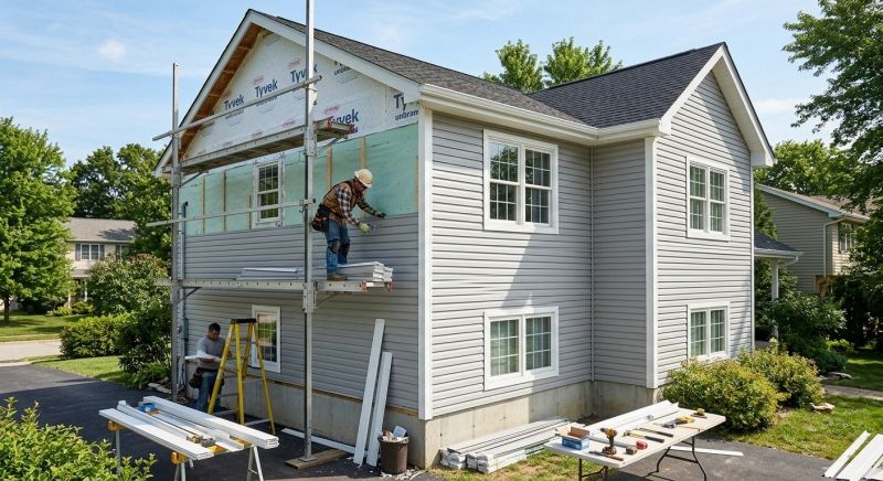 Horizontal Siding Installation in Robertson County, TN