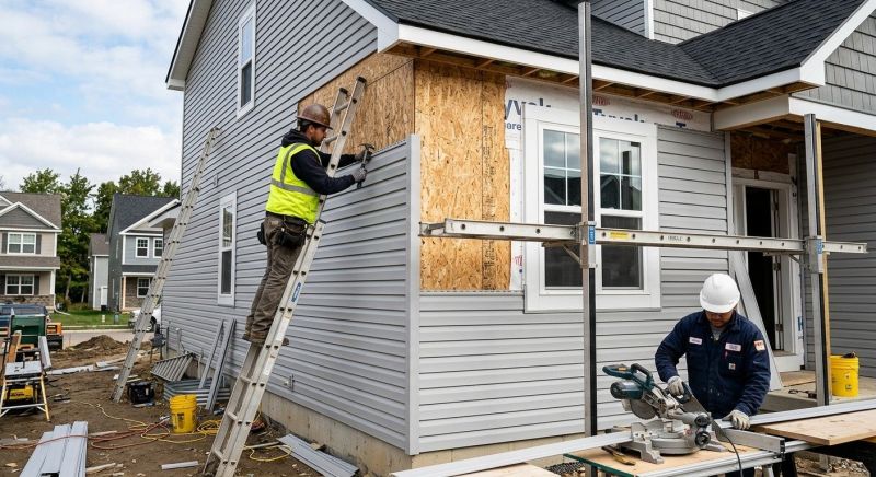 House Siding Installation in Franklin, KY