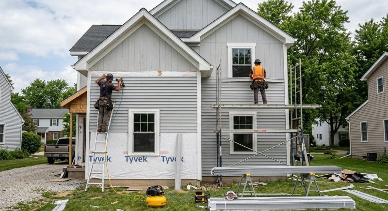 House Siding Installation in Madison, TN