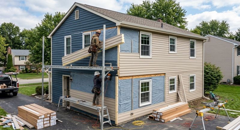 Insulated Siding Installation in White House, TN