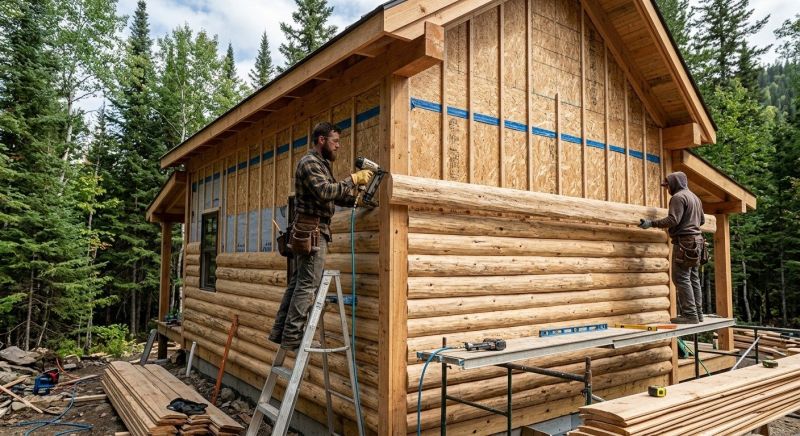 Log Siding Replacement in Robertson County, TN