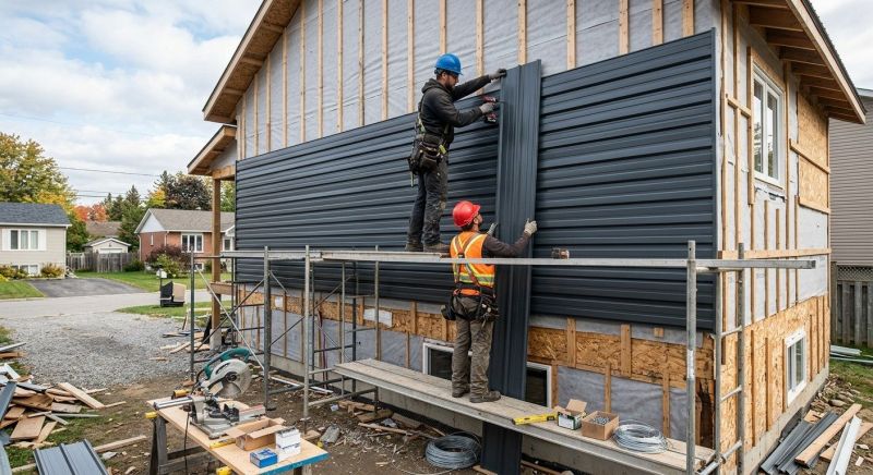 Metal Siding Installation in White House, TN