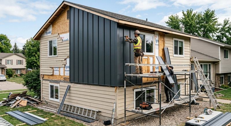 Metal Siding Replacement in Sumner County, TN