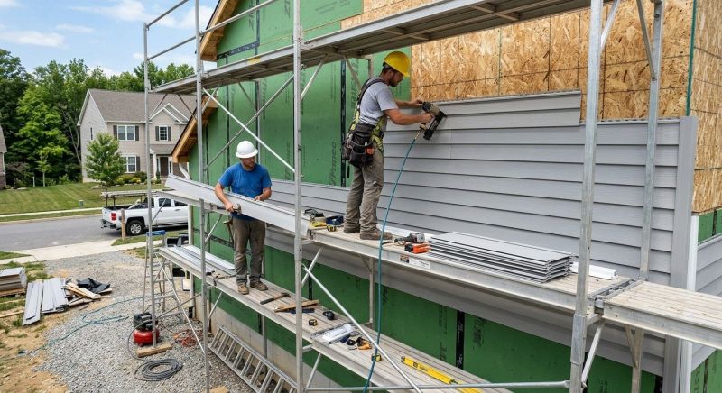 Pvc Siding Installation in Robertson County, TN