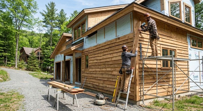 Rustic Siding Installation in Robertson County, TN