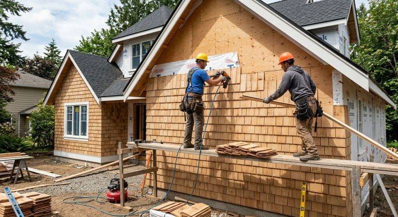 Shake Siding Installation in Franklin, KY