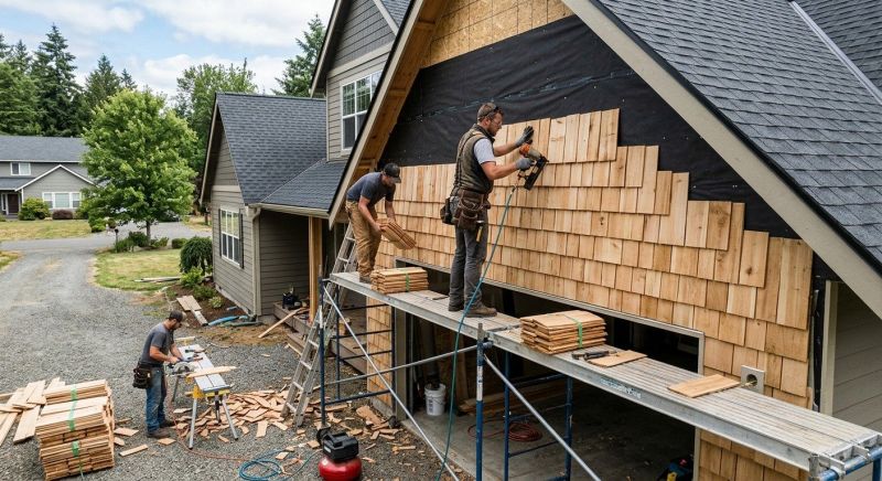 Shake Siding Installation in Logan County, KY