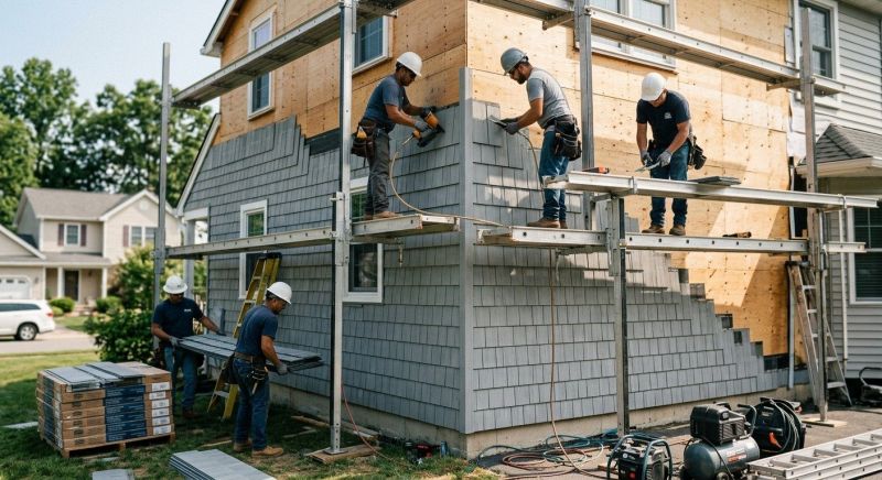 Shingle Siding Installation in Robertson County, TN