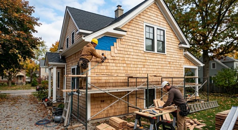 Shingle Siding Installation in Robertson County, TN