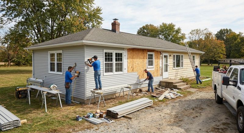 Siding Replacement in Logan County, KY