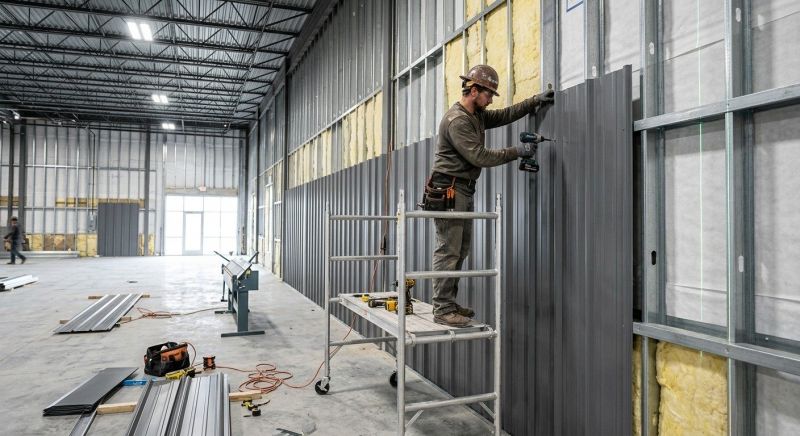 Tin Siding Installation in Robertson County, TN