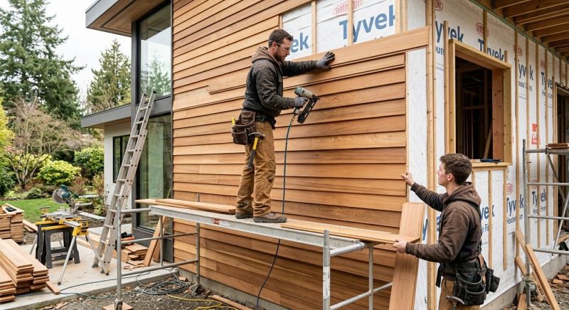 Wood Cladding Installation in Franklin, KY