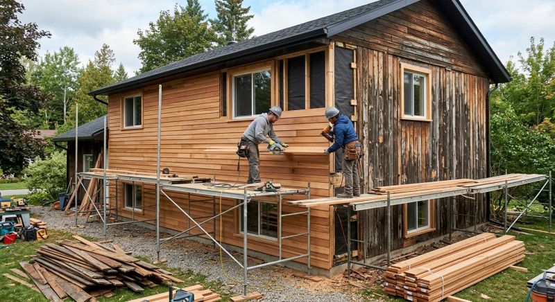 Wood Cladding Installation in Gallatin, TN