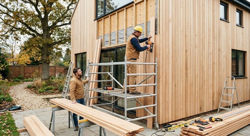 Wood Cladding Installation in Hendersonville, TN
