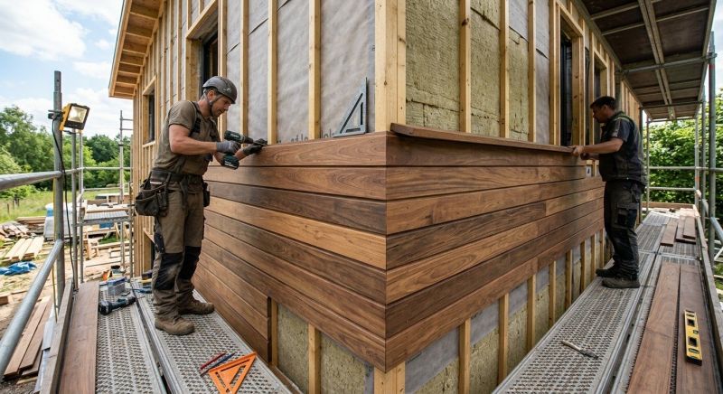 Wood Cladding Installation in Hendersonville, TN
