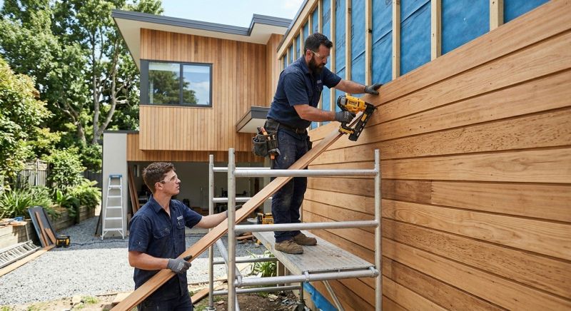 Wood Cladding Installation in Robertson County, TN